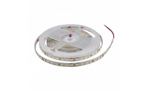 Optonica SMD LED szalag  beltéri  126LED/m  10w/m  SMD 2835  24V  hideg fehér 4871