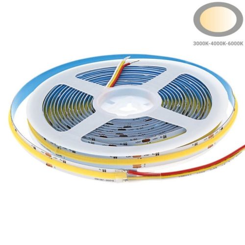 Optonica CCT COB LED szalag beltéri 640LED/m  8+8w/m 24V   4960