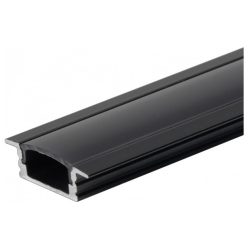 OPTONICA Led profi l fekete fedővel  fekete  2m  5105