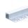 Optonica LED csempeprofil  2m SET 5111