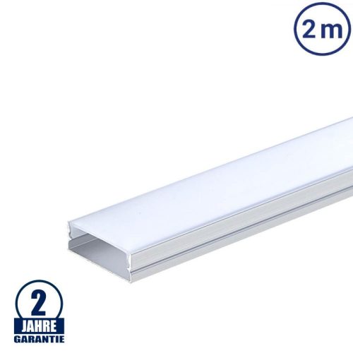 OPTONICA LED profil LED profil 30x10mm eloxált szerkezet 2m SET 5115