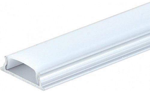 Optonica alumínium profil búrával LED szalaghoz 2m 18x6mm 5132