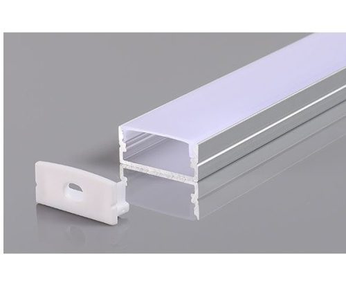OPTONICA Led profil opál fedővel  2m  5183