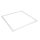 Optonica LED panel falon kívüli fehér beépítőkeret 62x62 cm 5199