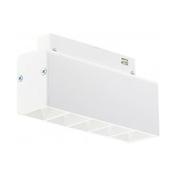   Optonica mágneses sínes fehér LED lámpa M35 48V 10W 800lm 3000K meleg fehér 90° 13,5cm 5267