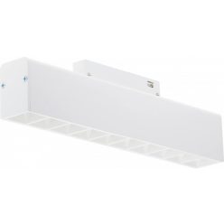   Optonica mágneses sínes fehér LED lámpa M35 48V 20W 1600lm 3000K meleg fehér 90° 27cm 5269