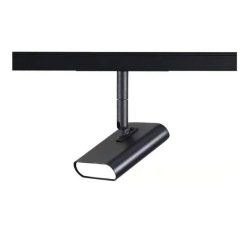   Optonica mágneses sínes fekete LED lámpa M20/M35 48V 5W 400lm 3000K meleg fehér 50º 5338