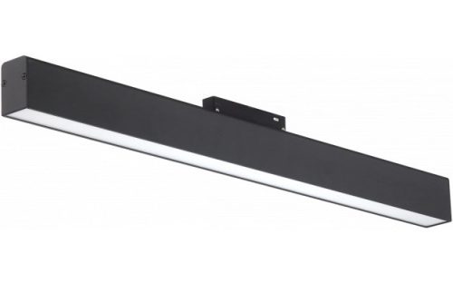 Optonica mágneses sínes fekete LED lámpa M35 48V 20W 1600lm 3000K meleg fehér 120° 60cm 5341