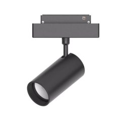   Optonica mágneses sínes fekete LED spot lámpa M35 48V 7W 560lm 3000K meleg fehér 15º 5344