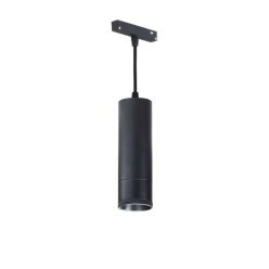   Optonica függesztett mágneses sínes fekete LED spot lámpa M35 48V 7W 560lm 3000K meleg fehér 15-60º 5349