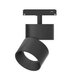   Optonica mágneses sínes fekete LED spot lámpa M20 48V 10W 800lm 3000K meleg fehér 15-24º 5379