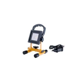   Optonica akkumulátoros hordozható LED reflektor 10W 600lm 6000K hideg fehér IP44 5401