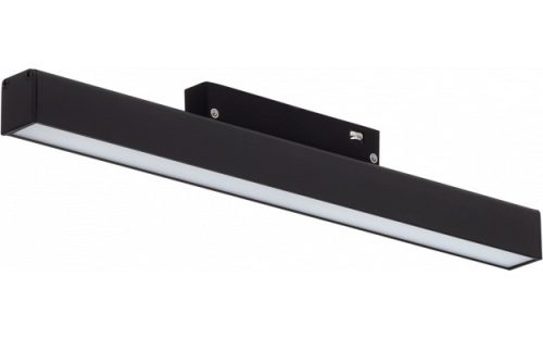 Optonica mágneses sínes fekete LED lámpa M20 48V 10W 800lm 4000K nappali fehér 120° 30cm 5416