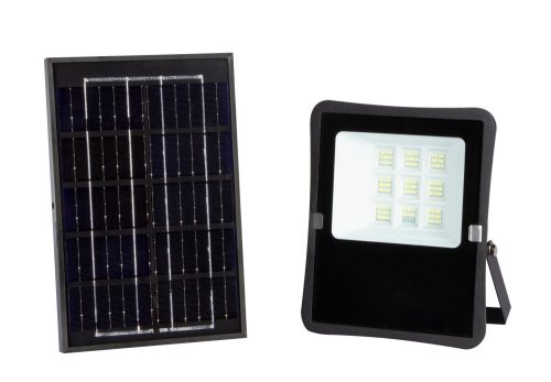 Optonica napelemes LED reflektor távirányítóval 6V/8W 500lm 6000K IP65 120° 5430
