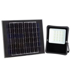   Optonica napelemes LED reflektor távirányítóval 6V/16W 1200lm 6000K IP65 120° 5431