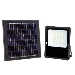   Optonica napelemes LED reflektor távirányítóval 6V/20W 1600lm 6000K IP65 120° 5432