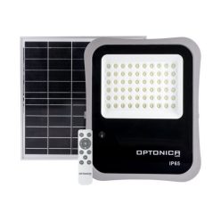   Optonica napelemes led reflektor távirányítóval 20W 1800lm 6000K 5458
