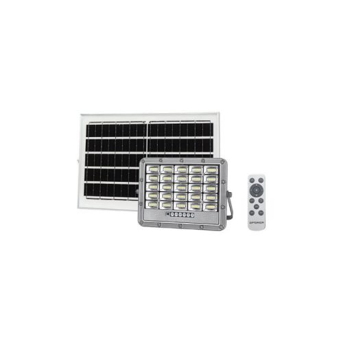 Optonica napelemes CCT LED reflektor távirányítóval 10W 1000lm 3000K-6000K IP65 120° 5473