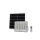 Optonica napelemes CCT LED reflektor távirányítóval 20W 1800lm 3000K-6000K IP65 120° 5474