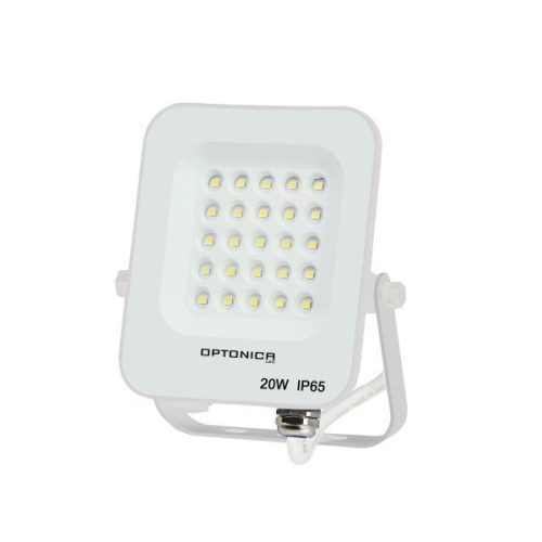 Optonica fehér LED reflektor 20W 1800lm 6000K hideg fehér IP65 90° 5704