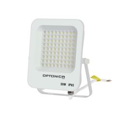   Optonica fehér LED reflektor 50W 4500lm 4500K nappali fehér IP65 90° 5711