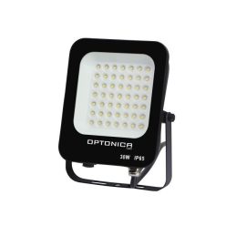   Optonica fekete LED reflektor 30W 2700lm 6000K hideg fehér IP65 90° 5727