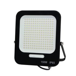   Optonica fekete LED reflektor 150W 13500lm 4500K nappali fehér IP65 90° 5737