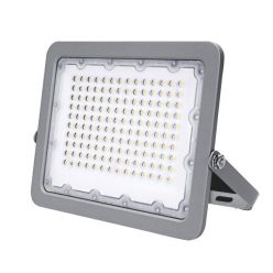   Optonica szürke LED reflektor 100W 10000lm 6000K hideg fehér IP65 90º 5741
