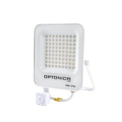   Optonica LED mozgásérzékelős reflektor 50W 4500lm 6000K fehér 90º 5769