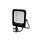 Optonica LED mozgásérzékelős reflektor 30W 2700lm 6000K fekete 90º 5777