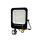 Optonica LED mozgásérzékelős reflektor 50W 4500lm 6000K fekete 90º 5780
