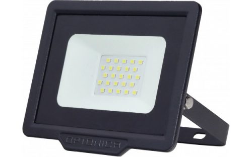Optonica city line LED reflektor 20W 1600lm 2700K fekete 5920