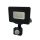Optonica cityline mozgásérzékelős LED reflektor 10W 800lm 6000K fekete 5941