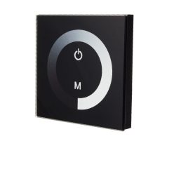   Optonica   LED Szalag Dimmer  fali  fekete üvegpanel  érintő vezérléssel  6318