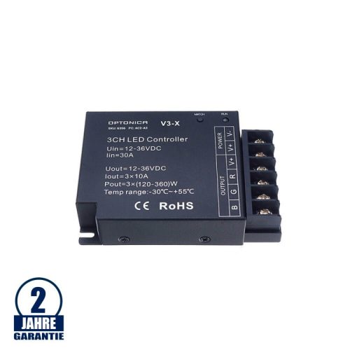 Optonica LED V4-D RGB / RGBW vevő szerelősínhez  6356