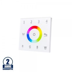 Optonica LED T14 DMX-RF 4 zónás RGBW fali vezérlő 6362