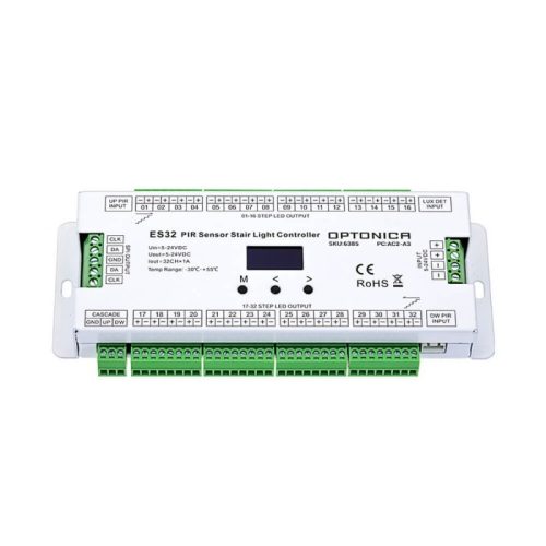 Optonica LED LED-es lépcsőeffektus vezérlő mozgásérzékelővel 6385