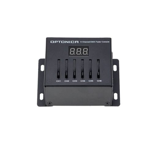 Optonica LED 6 csatornás DMX512 master 6392