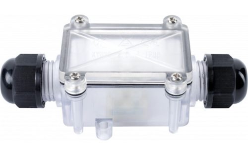 Optonica 2 utas fedeles átlátszó kötődoboz reflektrokhoz 250/450V 16/24A IP68 6647