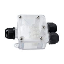   Optonica 3 utas fedeles átlátszó kötődoboz reflektrokhoz 250/450V 16/24A IP68 6648