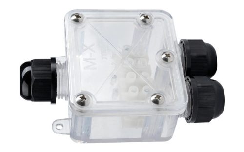 Optonica 3 utas fedeles átlátszó kötődoboz reflektrokhoz 250/450V 16/24A IP68 6648