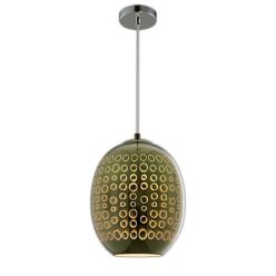   Optonica 3D kör mintás függesztett üveg lámpa E27 max.40W 9008