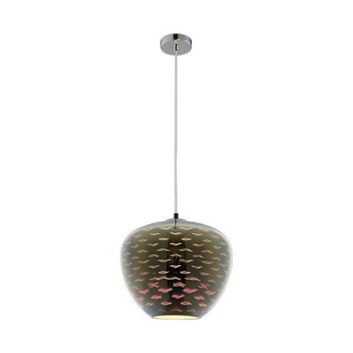 Optonica 3D sirály mintás függesztett üveg lámpa E27 max.40W 9024