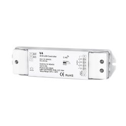   OPTONICA Vezérlő LED szalaghoz, rádiós, RGB/RGBW szalagok vezérlésére, DC 12V-144W/ DC 24V-288W/6342