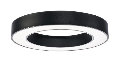Optonica modern fekete mennyezeti kör LED lámpa 64W 4800lm 4500K nappali fehér IP20 120º Ø80cm 2917