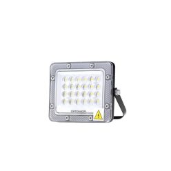   Optonica Premium Line LED reflektor 20W 2000lm 3000K fekete IP65 FL15879