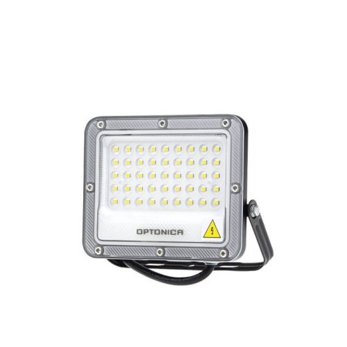 Optonica Premium Line LED reflektor 30W 3000lm 3000K fekete IP65 FL15882