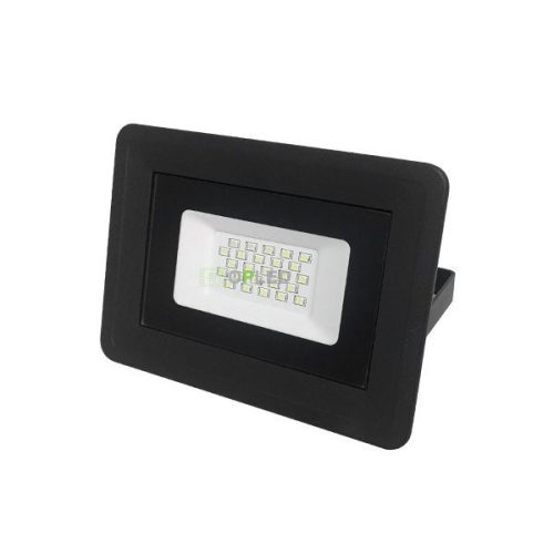 OPTONICA SMD2 LED REFLEKTOR / 20W /  Fekete / Nappali fehér / FL5825