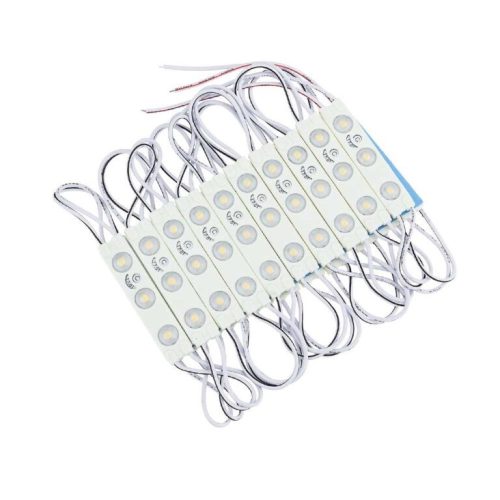 OPTONICA LED MODUL 3-2835/160°/ DC12V / 1W / 58x12mm/ meleg fehér /MO4513