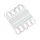 OPTONICA LED MODUL 3-2835/160°/ DC12V / 1W / 58x12mm/ zöld /MO4516